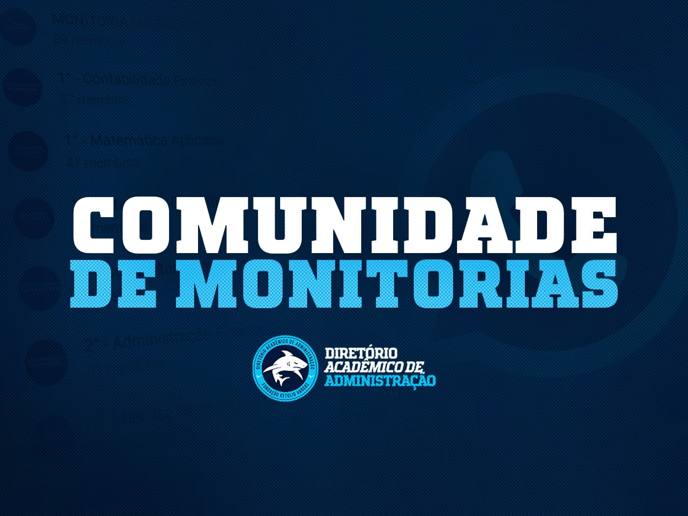 Comunidade de Monitorias
